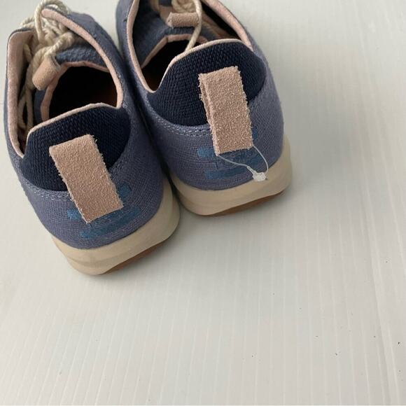 Tom’s Cabrillo casual sneaker lace up shoes blue size 8 - Picture 2 of 10